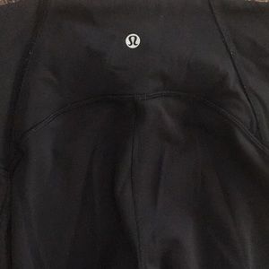 Lululemon Capri mesh 19 inch leggings